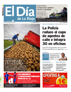 Portada El Día de la Rioja