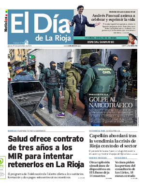 Portada El Día de la Rioja