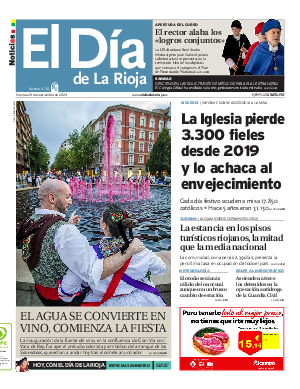 Portada El Día de la Rioja