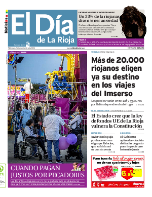 Portada El Día de la Rioja