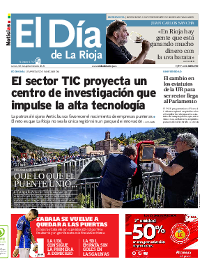 Portada El Día de la Rioja