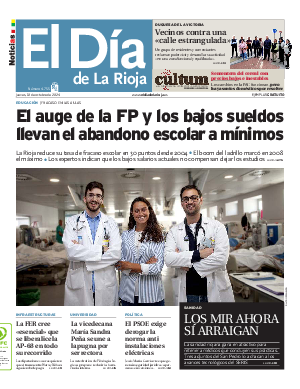 Portada El Día de la Rioja