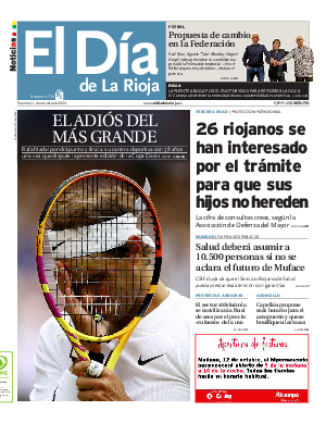 Portada El Día de la Rioja