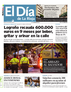 Portada El Día de la Rioja