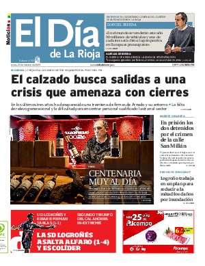 Portada El Día de la Rioja