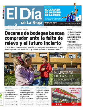 Portada El Día de la Rioja