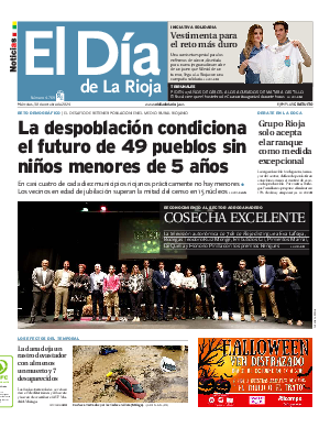 Portada El Día de la Rioja