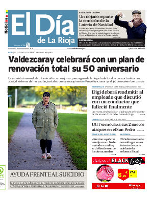 Portada El Día de la Rioja