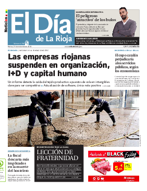 Portada El Día de la Rioja