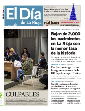 Portada El Día de la Rioja