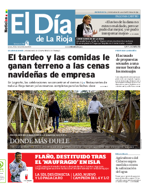 Portada El Día de la Rioja