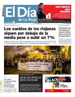 Portada El Día de la Rioja