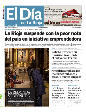 Portada El Día de la Rioja