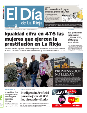 Portada El Día de la Rioja