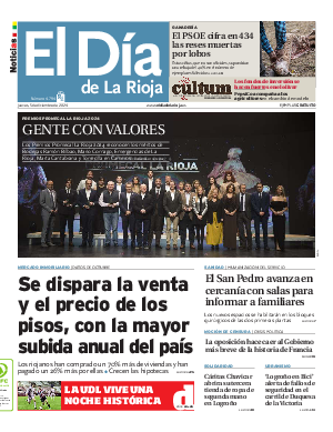 Portada El Día de la Rioja