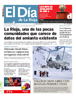 Portada El Día de la Rioja