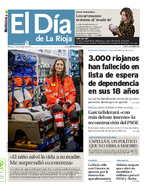 Portada El Día de la Rioja