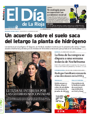 Portada El Día de la Rioja