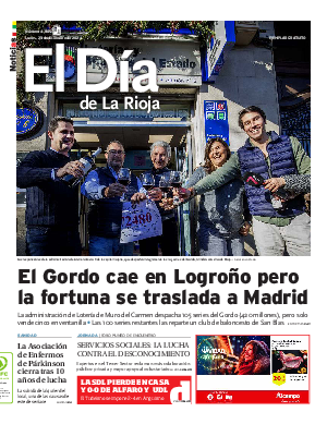 Portada El Día de la Rioja