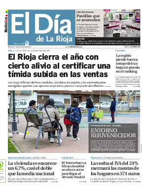 Portada El Día de la Rioja