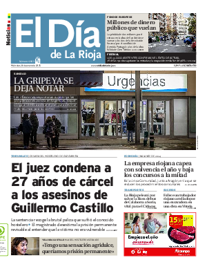 Portada El Día de la Rioja