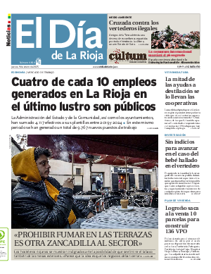 Portada El Día de la Rioja