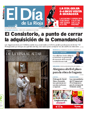 Portada El Día de la Rioja