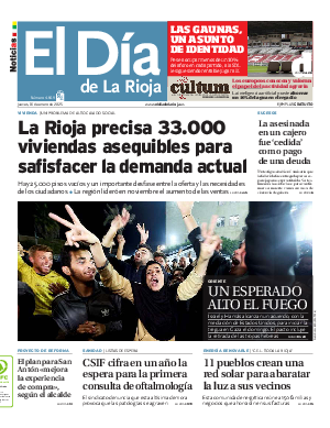 Portada El Día de la Rioja