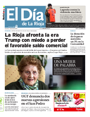 Portada El Día de la Rioja