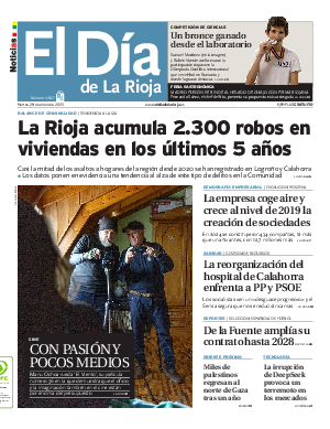 Portada El Día de la Rioja