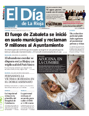 Portada El Día de la Rioja