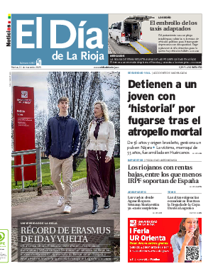 Portada El Día de la Rioja