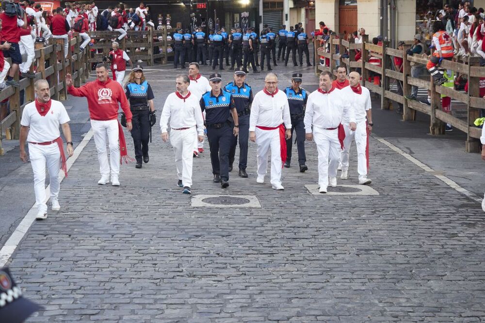 Primer encierro de San Fermín 2022 en Pamplona (Navarra) 
   / EDUARDO SANZ