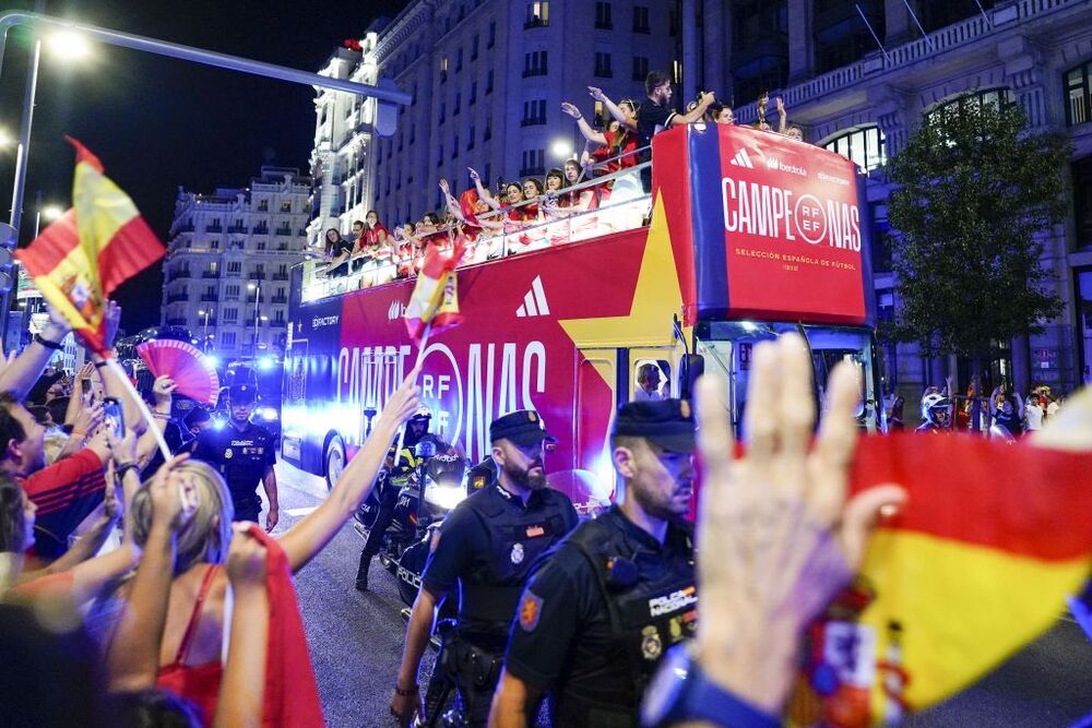 Celebración de un campeonato heroico