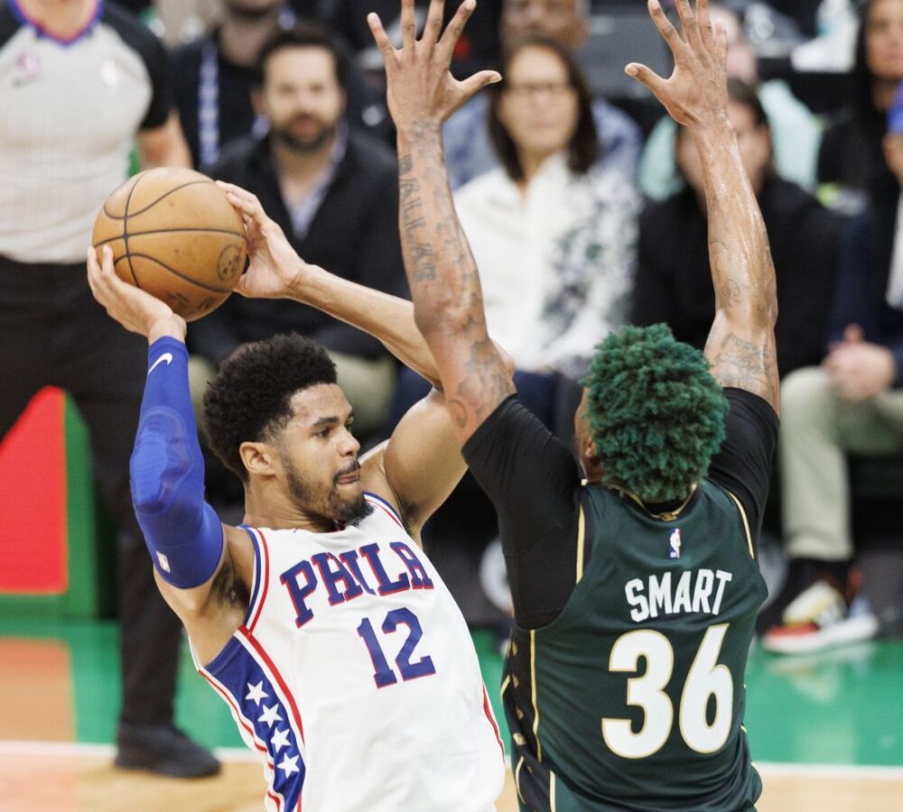 NBA Playoffs - Philadelphia 76ers at Boston Celtics  / CJ GUNTHER