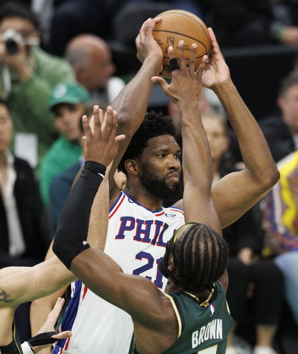 NBA Playoffs - Philadelphia 76ers at Boston Celtics  / CJ GUNTHER