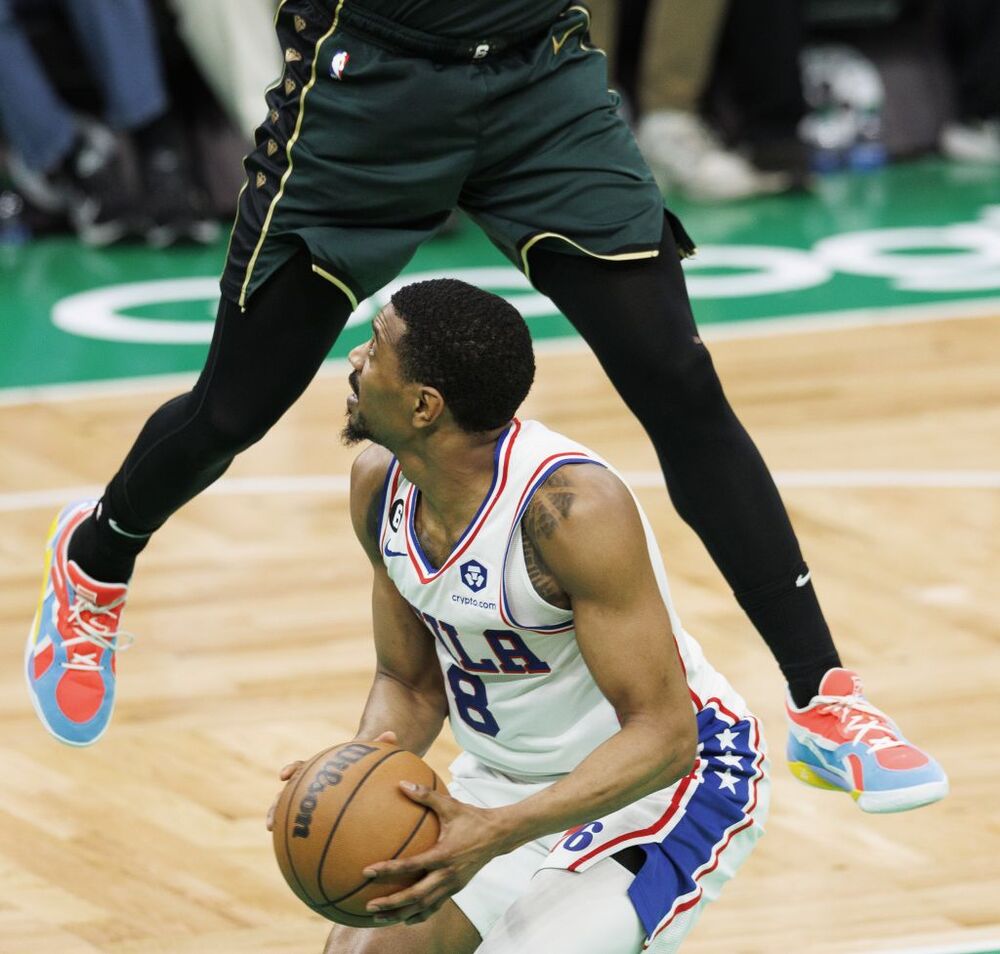 NBA Playoffs - Philadelphia 76ers at Boston Celtics  / CJ GUNTHER