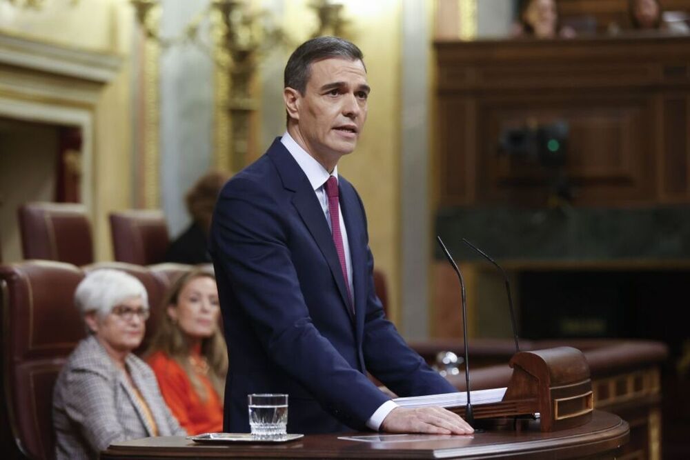 Sánchez defiende su investidura en el Congreso