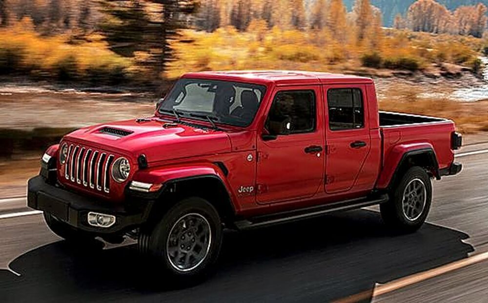 La sorprendente gama de colores de Jeep