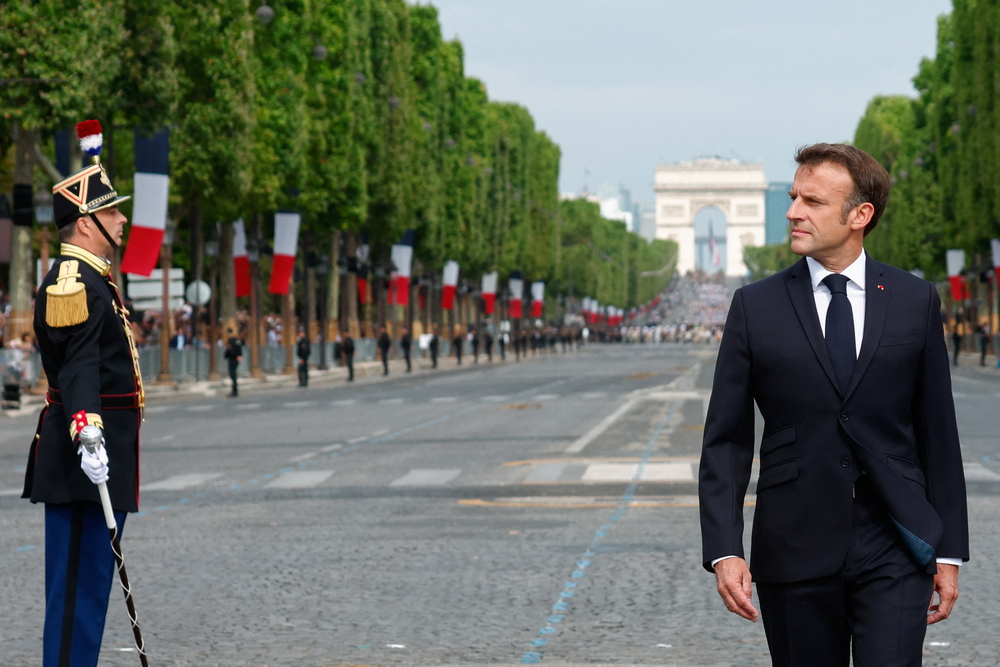 Military Parade marks Bastille Day celebrations in Paris	  / EFE