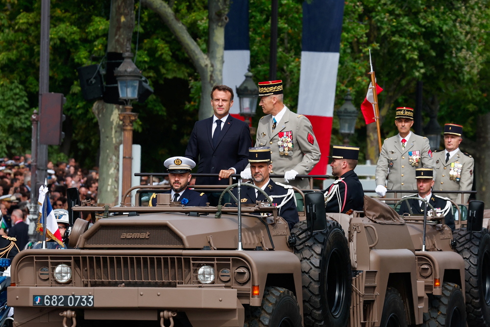 Military Parade marks Bastille Day celebrations in Paris	  / EFE