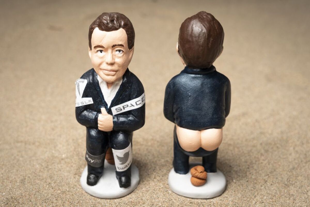 Netanyahu, Musk, Mbappé, Rahm y Verstappen se incorporan a la colección de caganers  / DAVID BORRAT