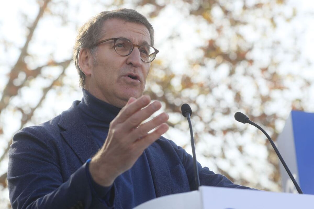 Acto en defensa de la Constitución y la igualdad organizado por el PP  / FERNANDO ALVARADO