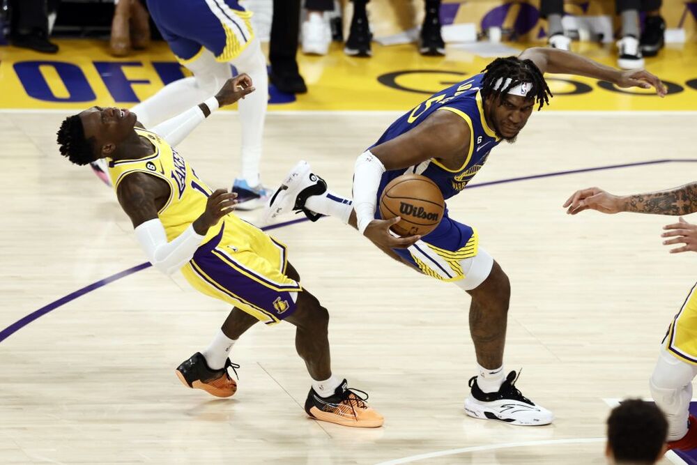 NBA Playoffs - Golden State Warriors at Los Angeles Lakers  / ETIENNE LAURENT