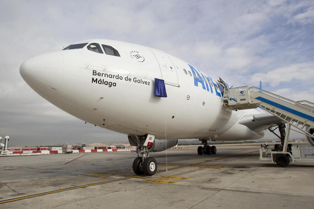 Imagen de archivo de un avión de Air Europa. 