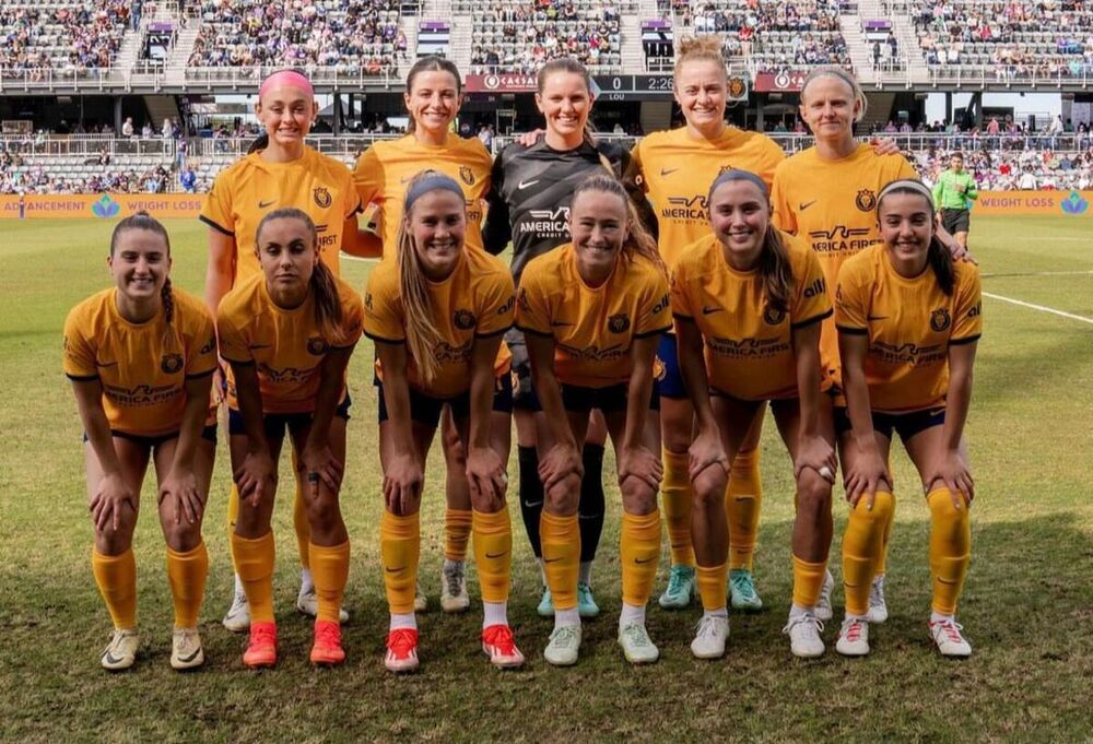 El último XI titular de Utah Royals, contra Racing Louisville.