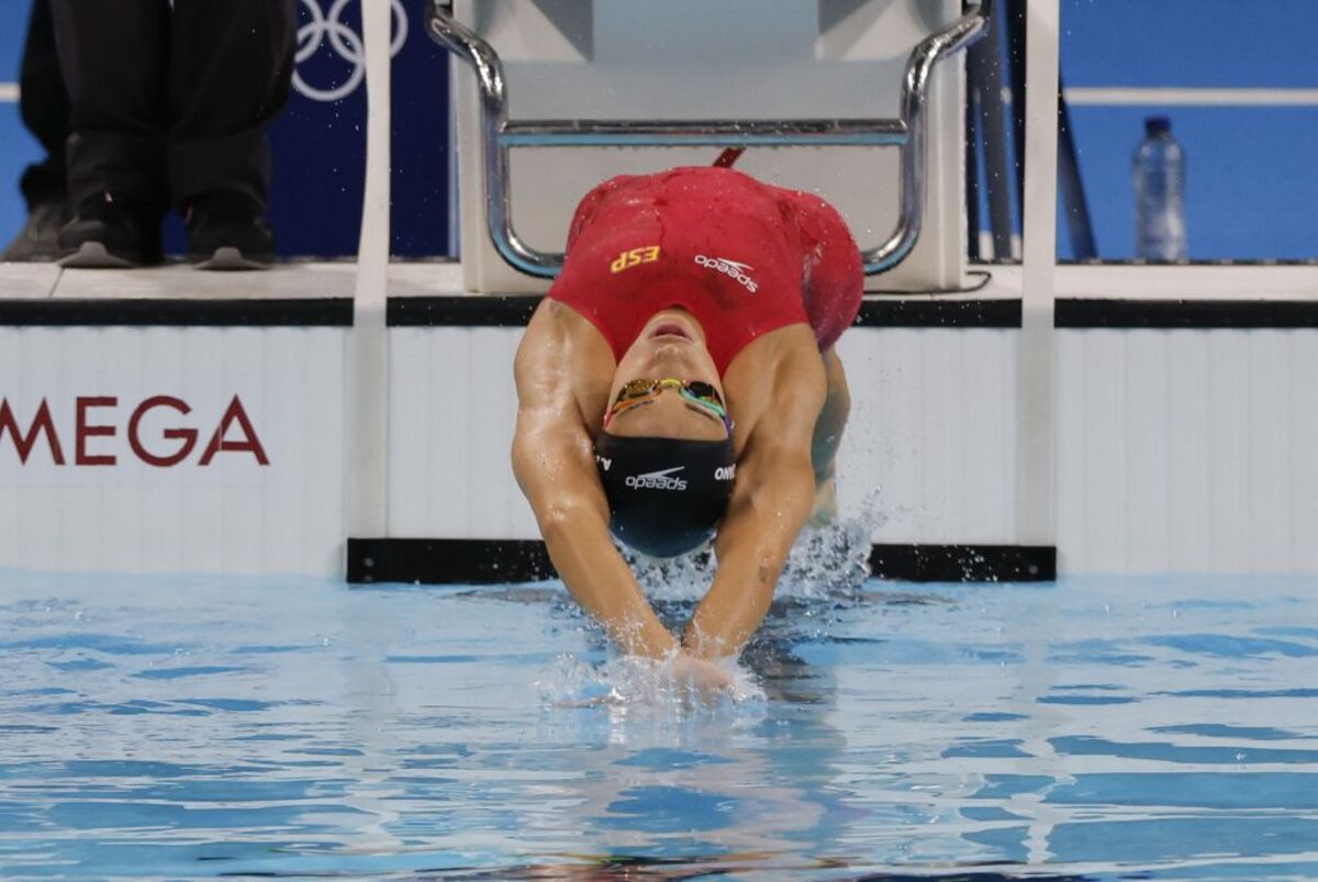 Natación 200m espalda femeninos   / LAVANDEIRA JR