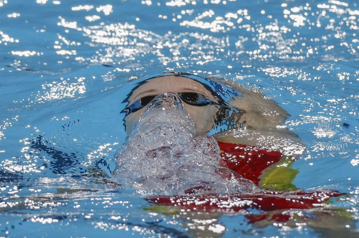 Natación 200m espalda femeninos  / LAVANDEIRA JR