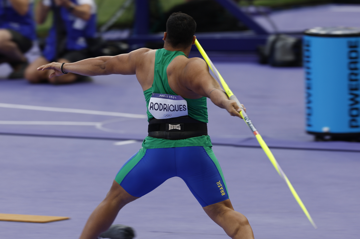 Atletismo - lanzamiento de jabalina masculino  / MIGUEL TONA