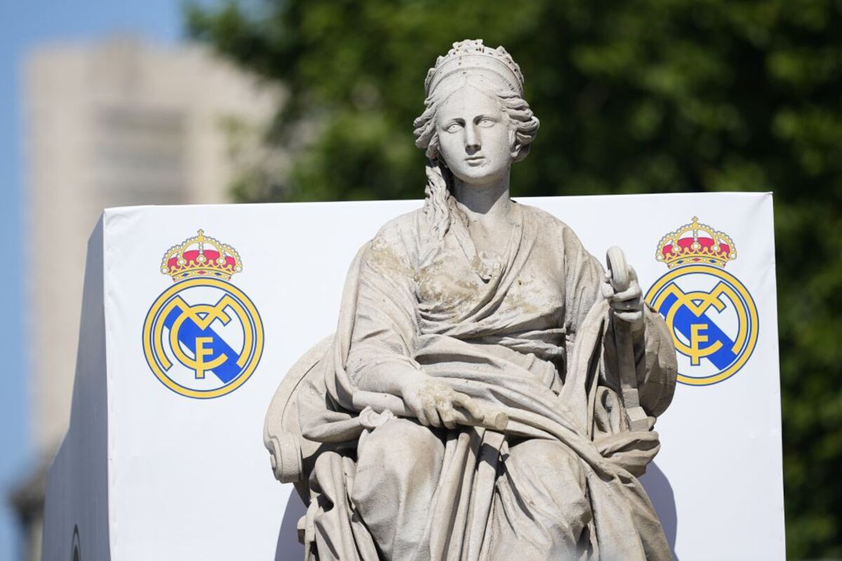 Real Madrid celebration after winning their 15th UEFA Champions League Title